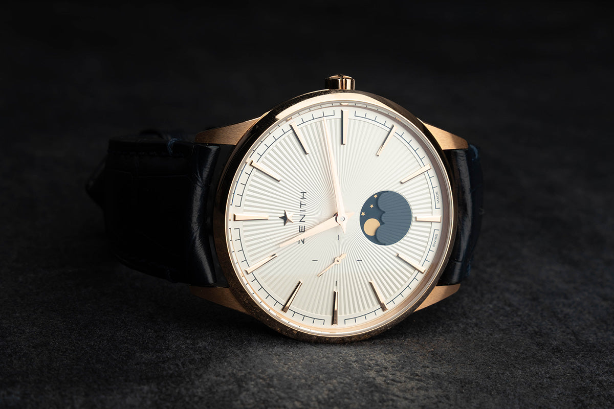 Zenith Elite Moonphase Rosegold