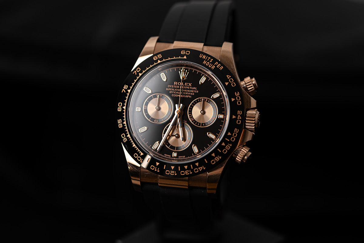 Rolex Daytona Roségold Oysterflex