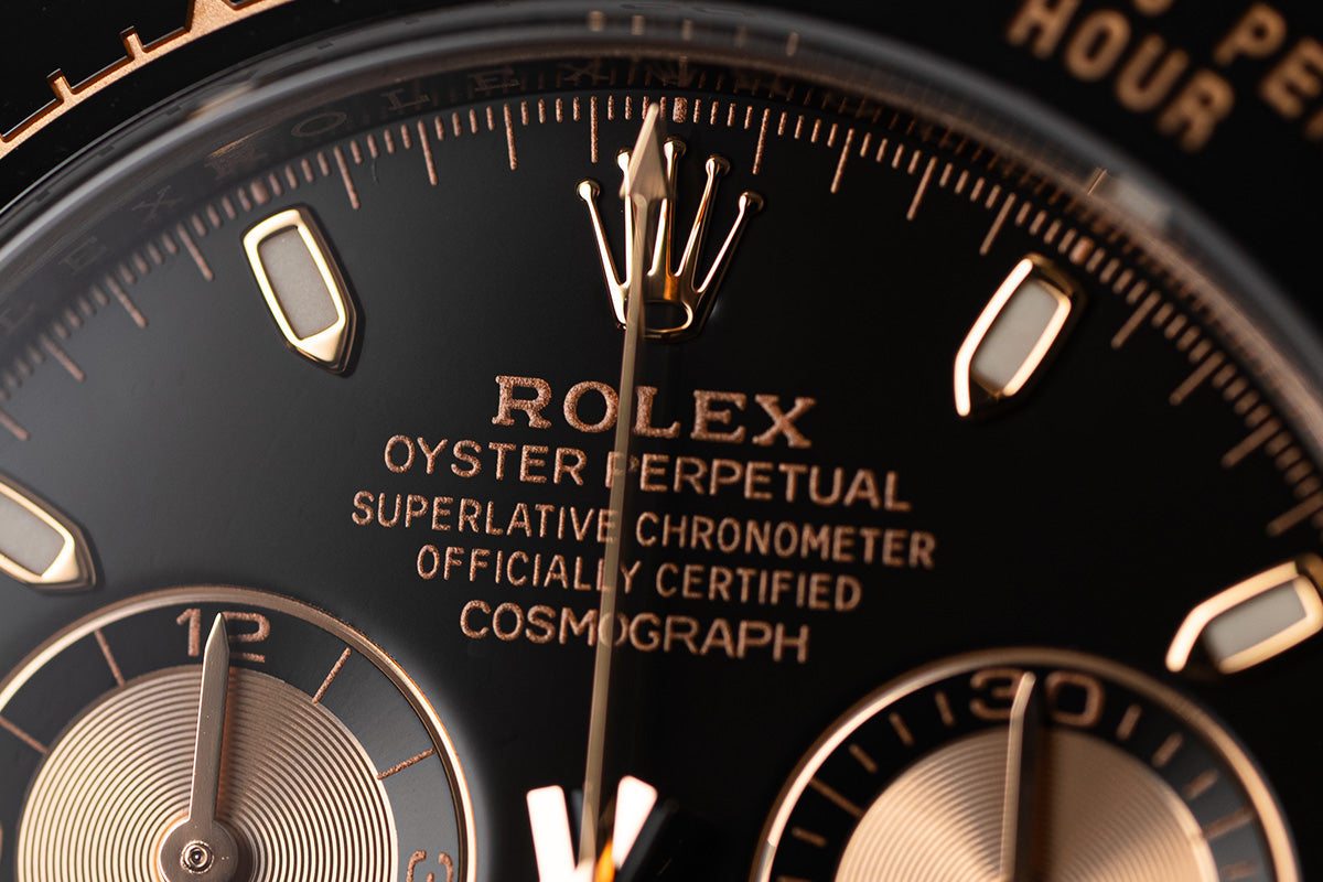 Rolex Daytona Roségold Oysterflex