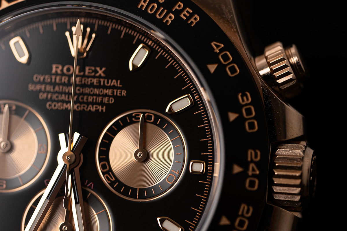 Rolex Daytona Roségold Oysterflex