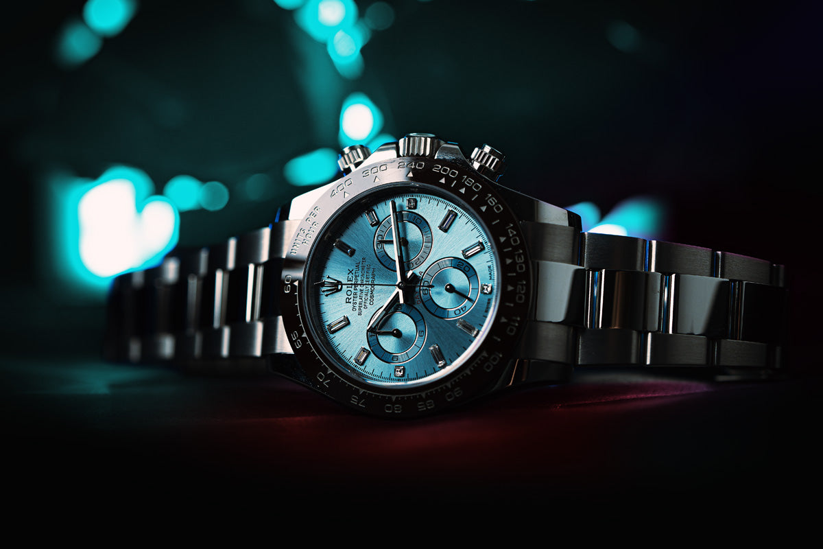 Rolex Daytona Platin Baguette