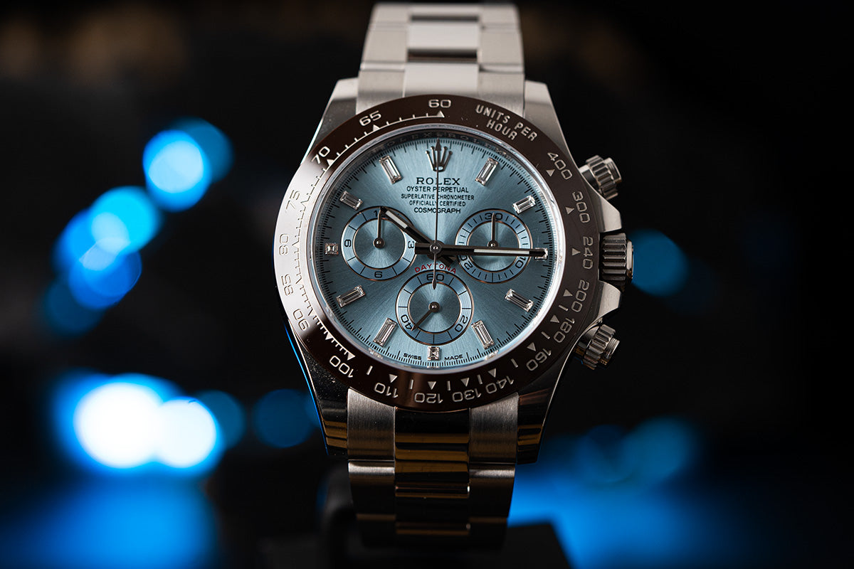 Rolex Daytona Platin Baguette