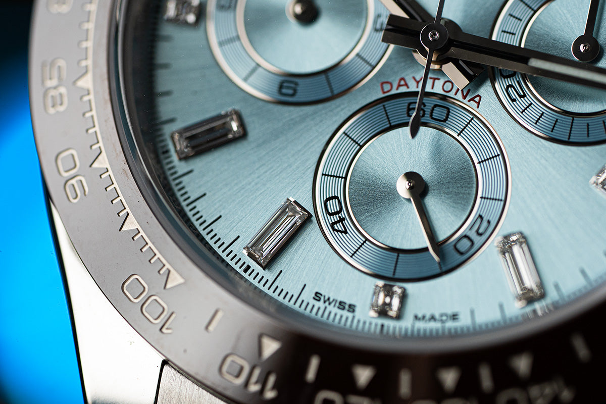 Rolex Daytona Platin Baguette