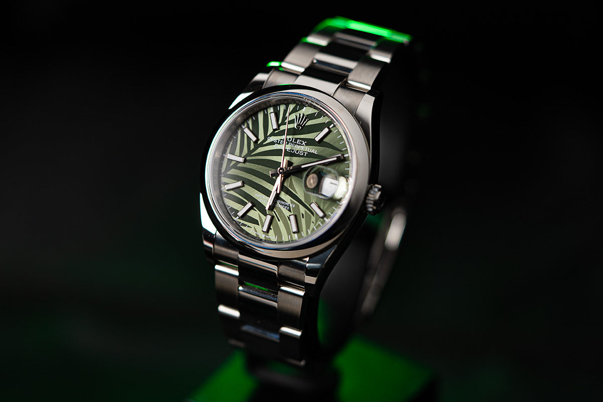 Rolex Datejust 36 Palm Dial