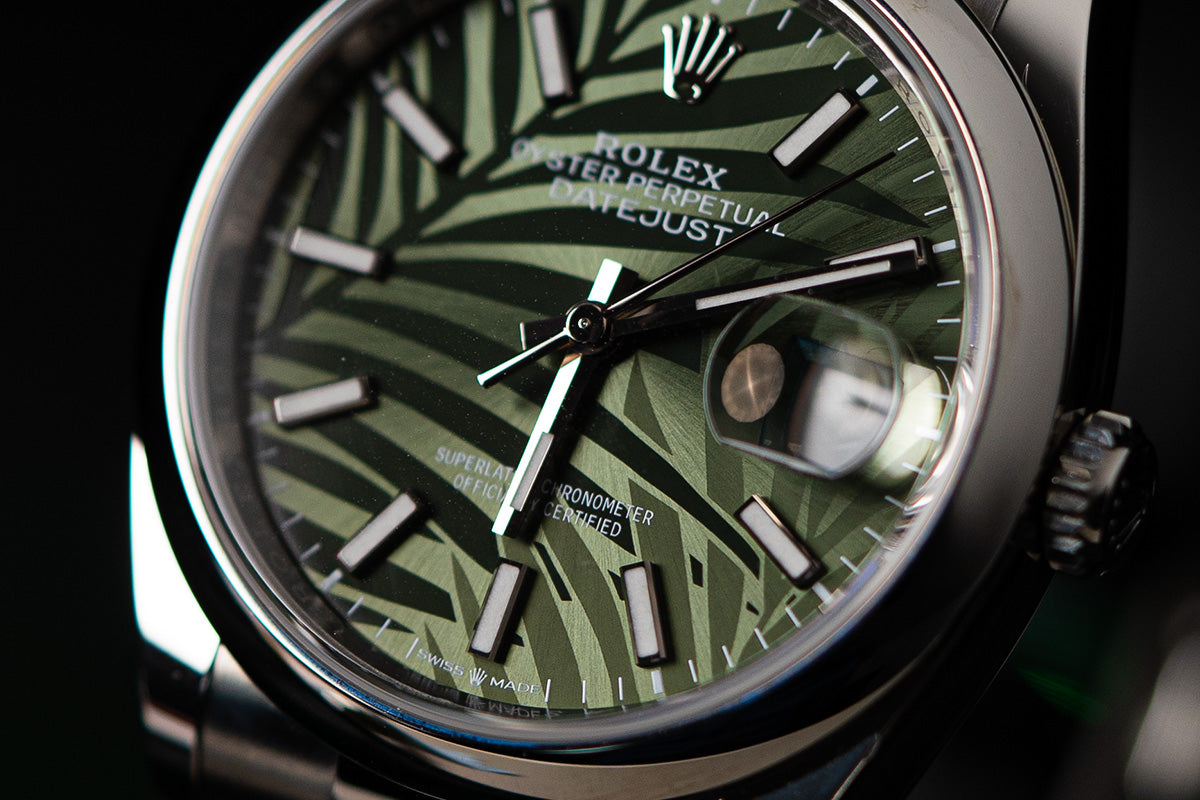 Rolex Datejust 36 Palm Dial