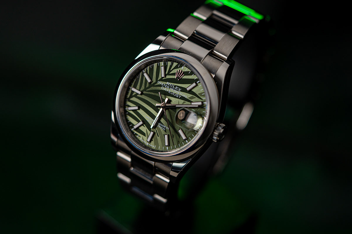Rolex Datejust 36 Palm Dial