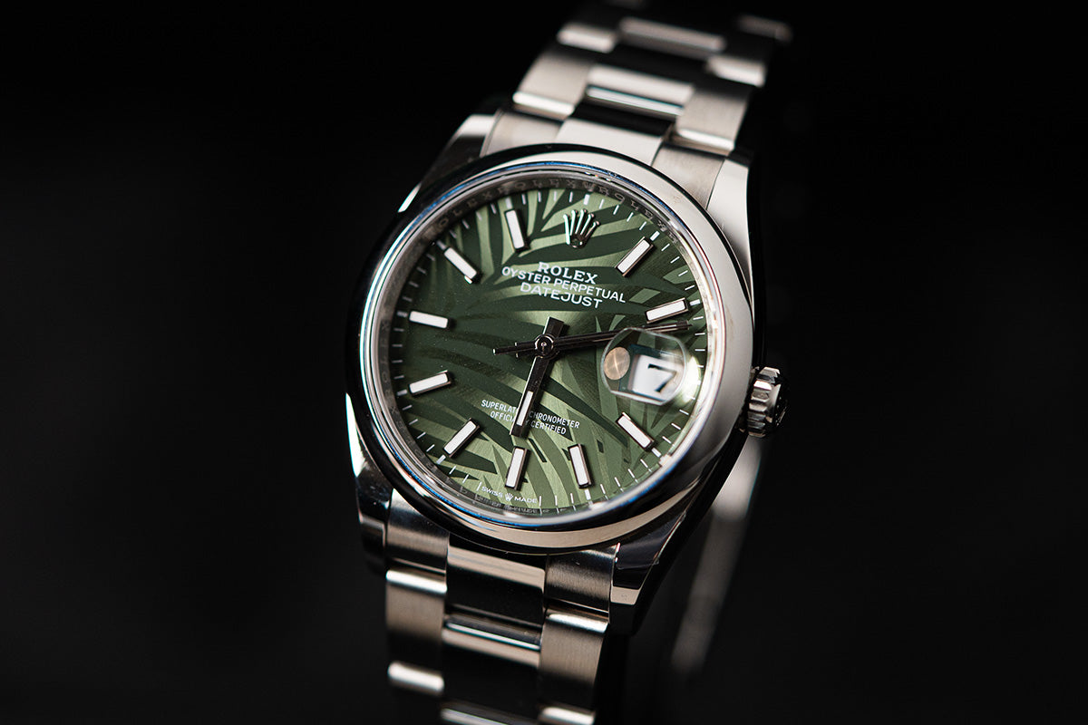 Rolex Datejust 36 Palm Dial