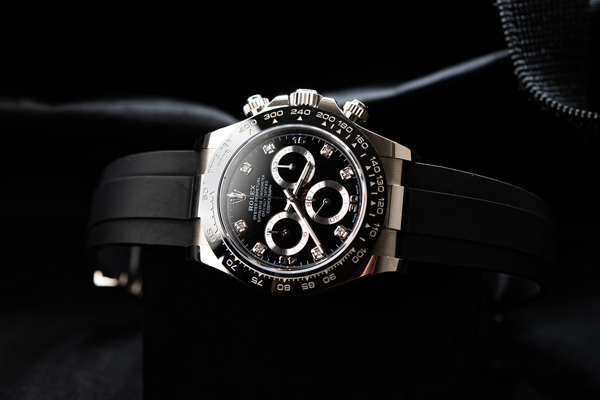 Rolex Daytona Weißgold Oysterflex