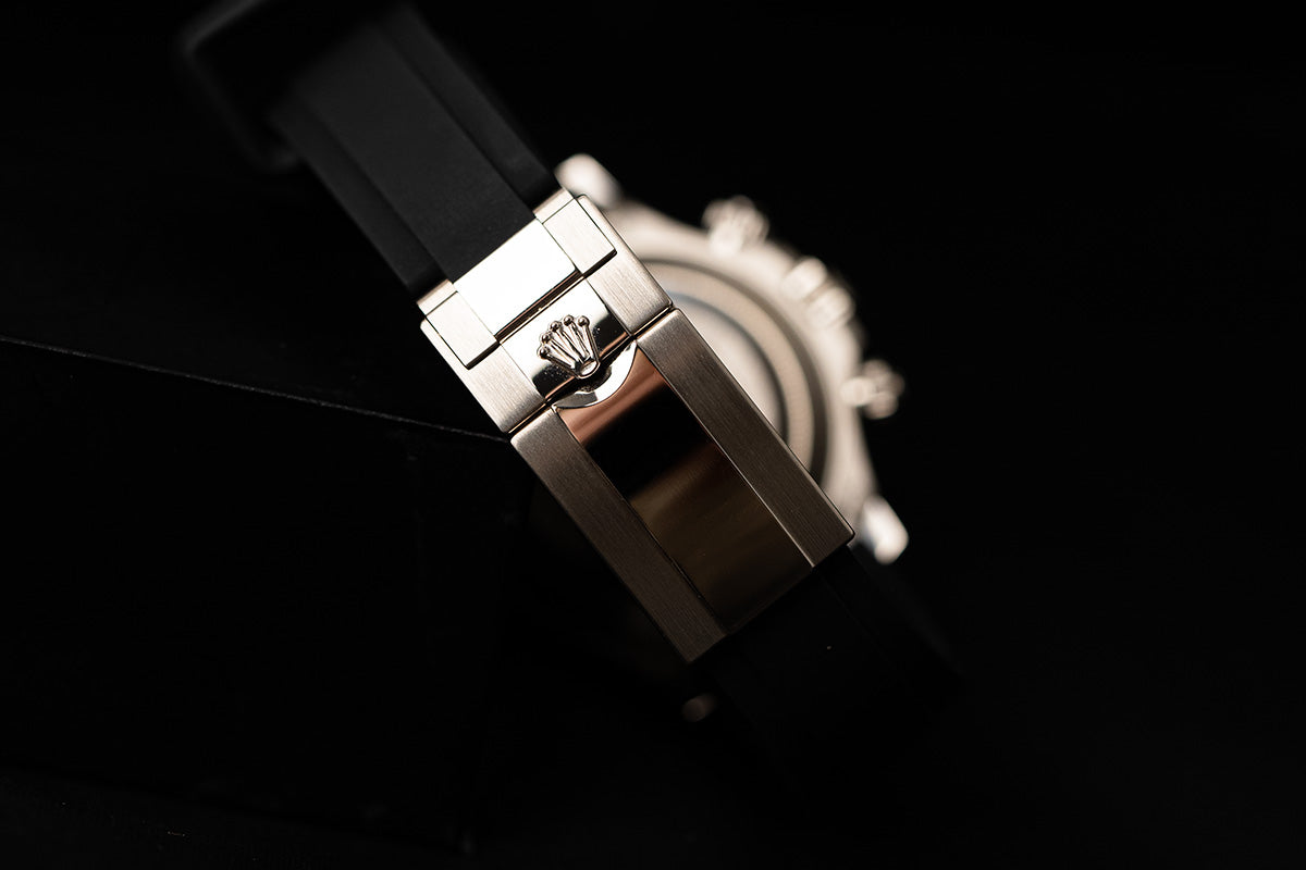 Rolex Daytona Weißgold Oysterflex