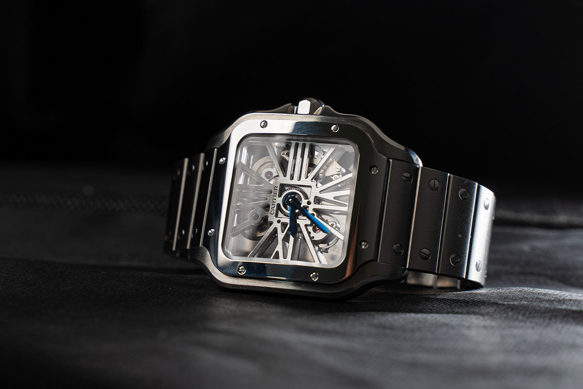 Cartier Santos Skeleton
