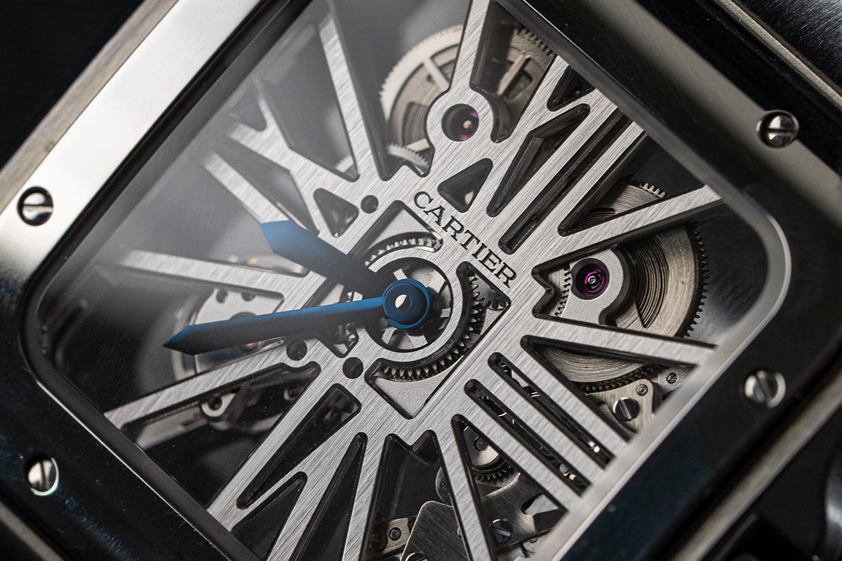 Cartier Santos Skeleton