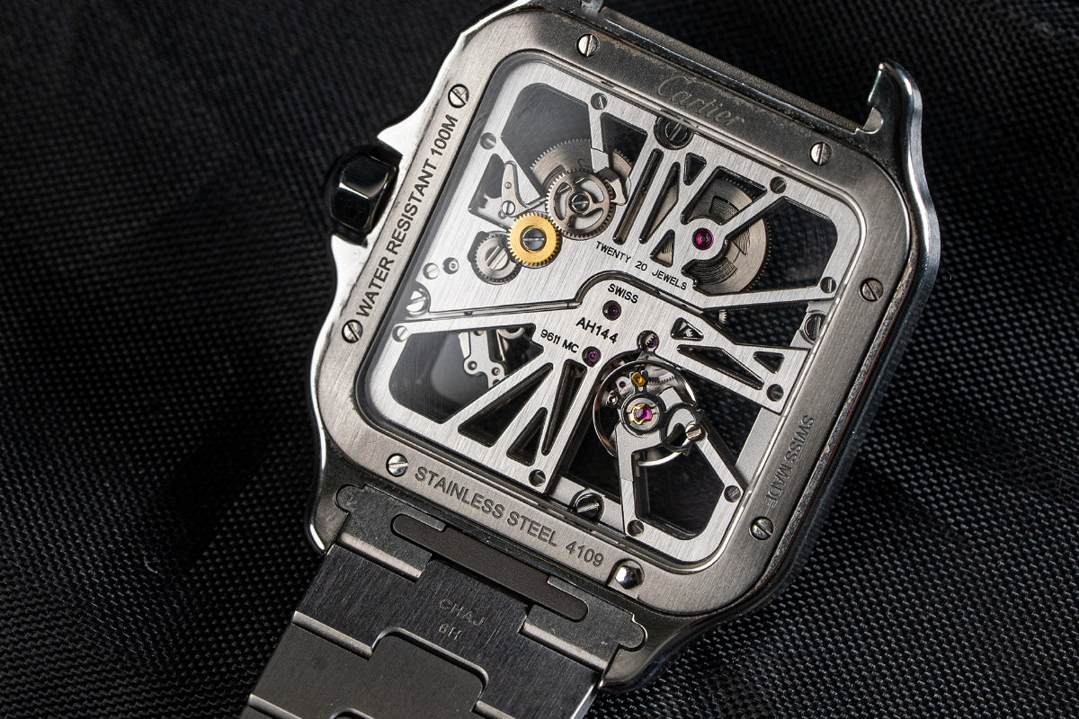 Cartier Santos Skeleton