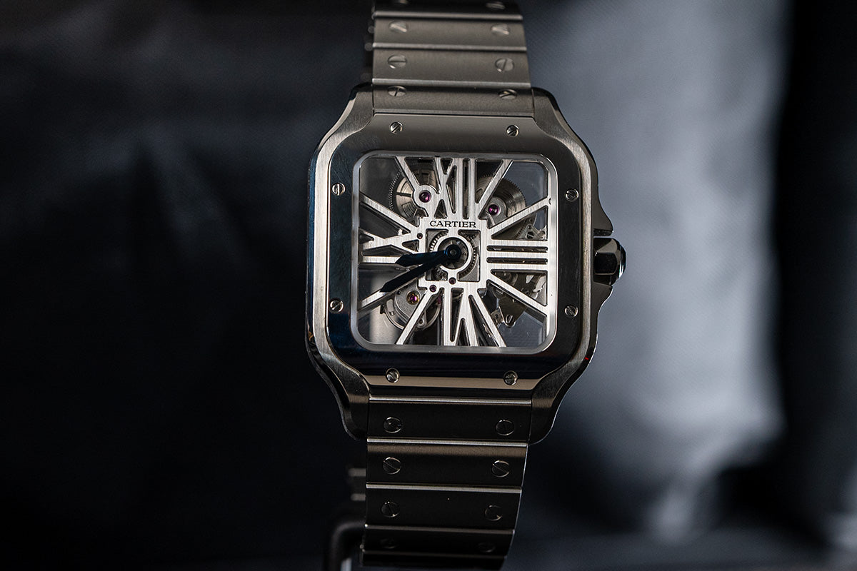 Cartier Santos Skeleton