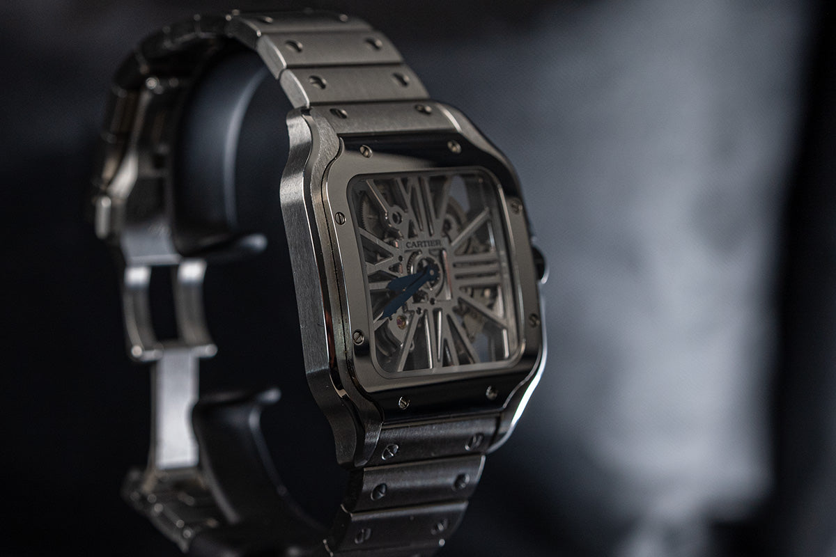 Cartier Santos Skeleton