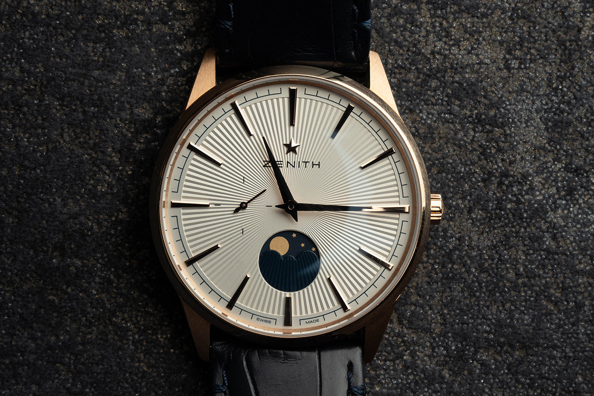 Zenith Elite Moonphase Rosegold