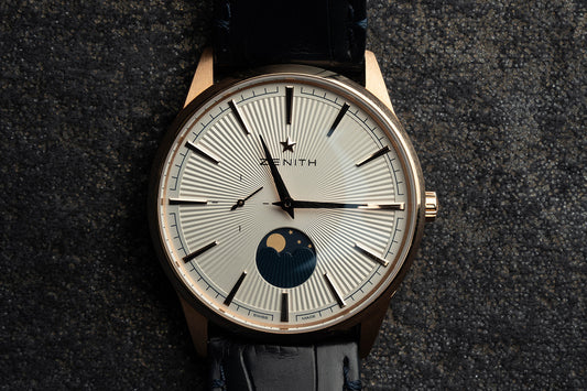 Zenith Elite Moonphase Rosegold