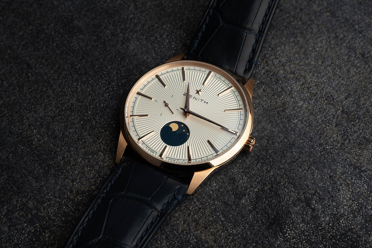 Zenith Elite Moonphase Rosegold