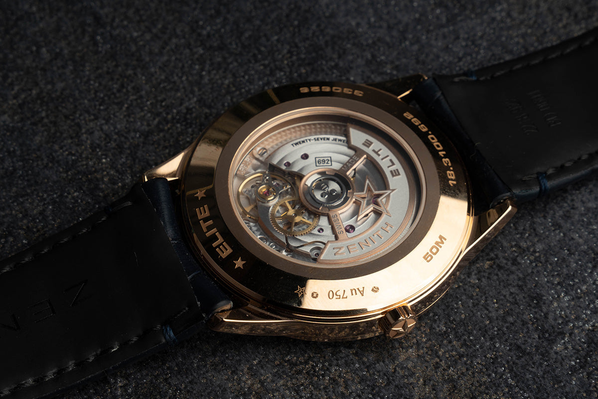 Zenith Elite Moonphase Rosegold