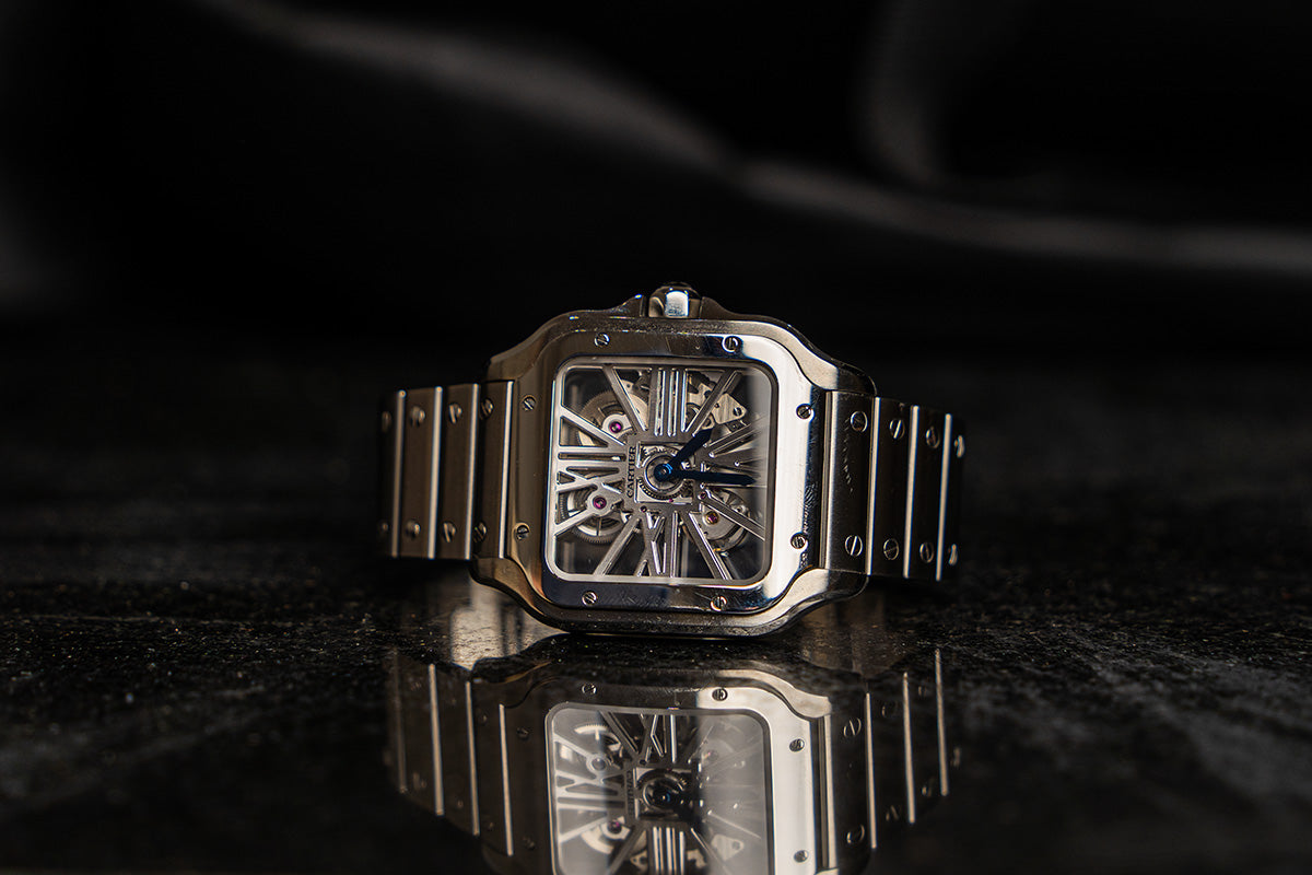 Cartier Santos Skeleton