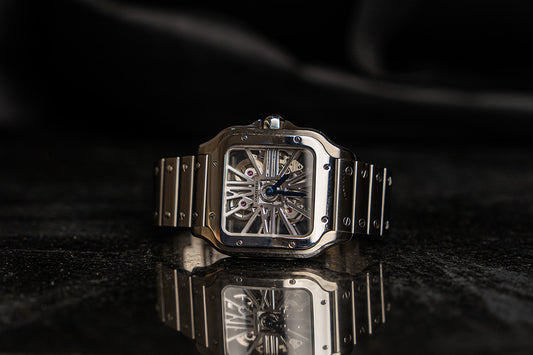 Cartier Santos Skeleton