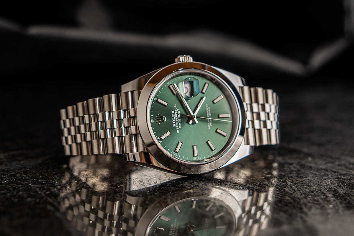 Rolex Datejust 41 Mint Green