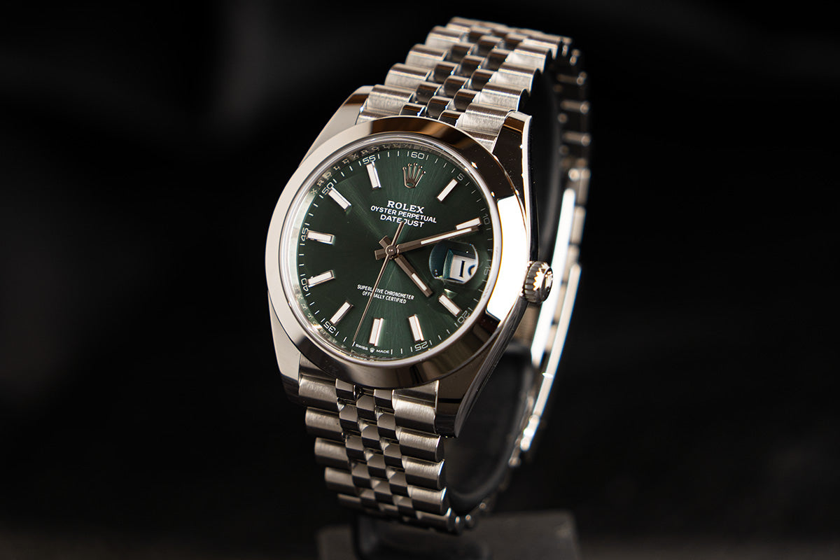 Rolex Datejust 41 Mint Green
