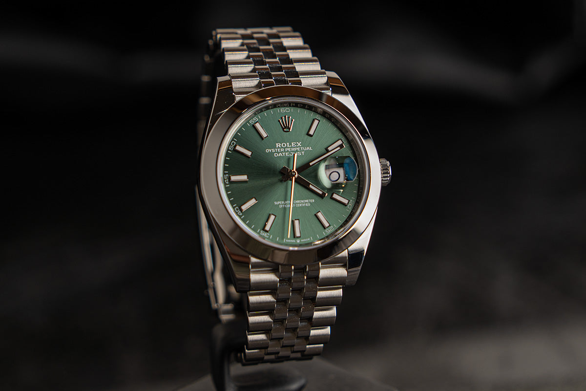 Rolex Datejust 41 Mint Green