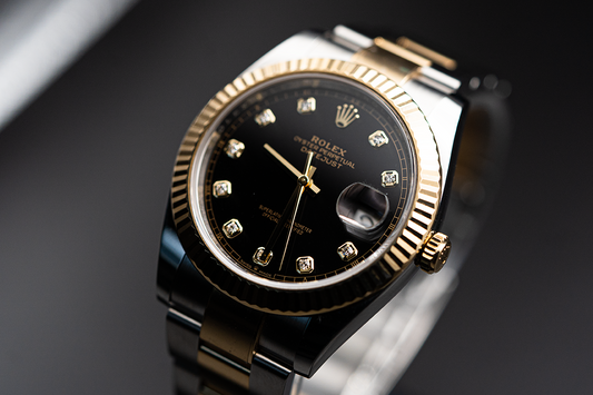 Rolex Datejust 41 Bicolor (Schwarz / Diamanten)