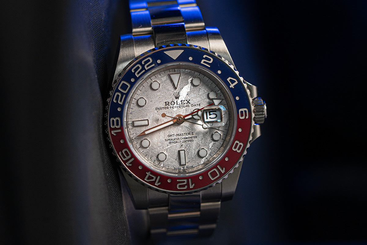 Rolex GMT-Master II Pepsi Meteorite