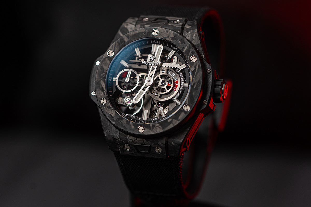 Hublot Big Bang 42 Meca-10 Frosted Carbon