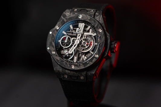 Hublot Big Bang 42 Meca-10 Frosted Carbon