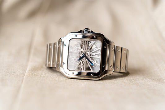 Cartier Santos Skeleton