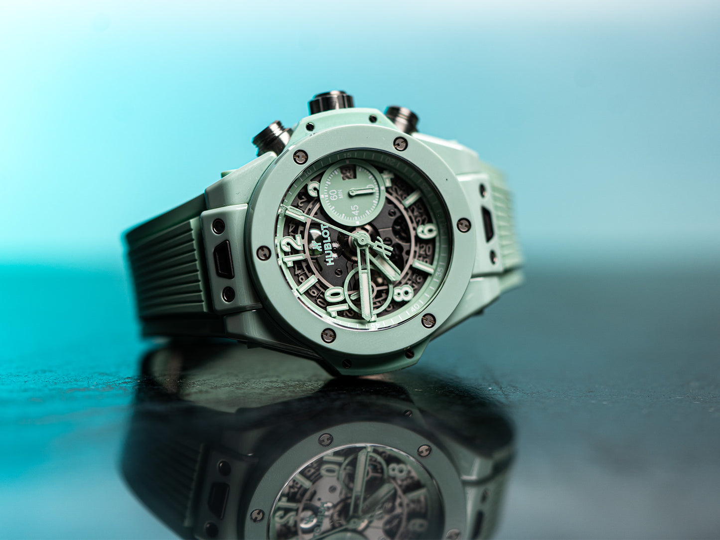 Hublot Big Bang 42 Mint Green