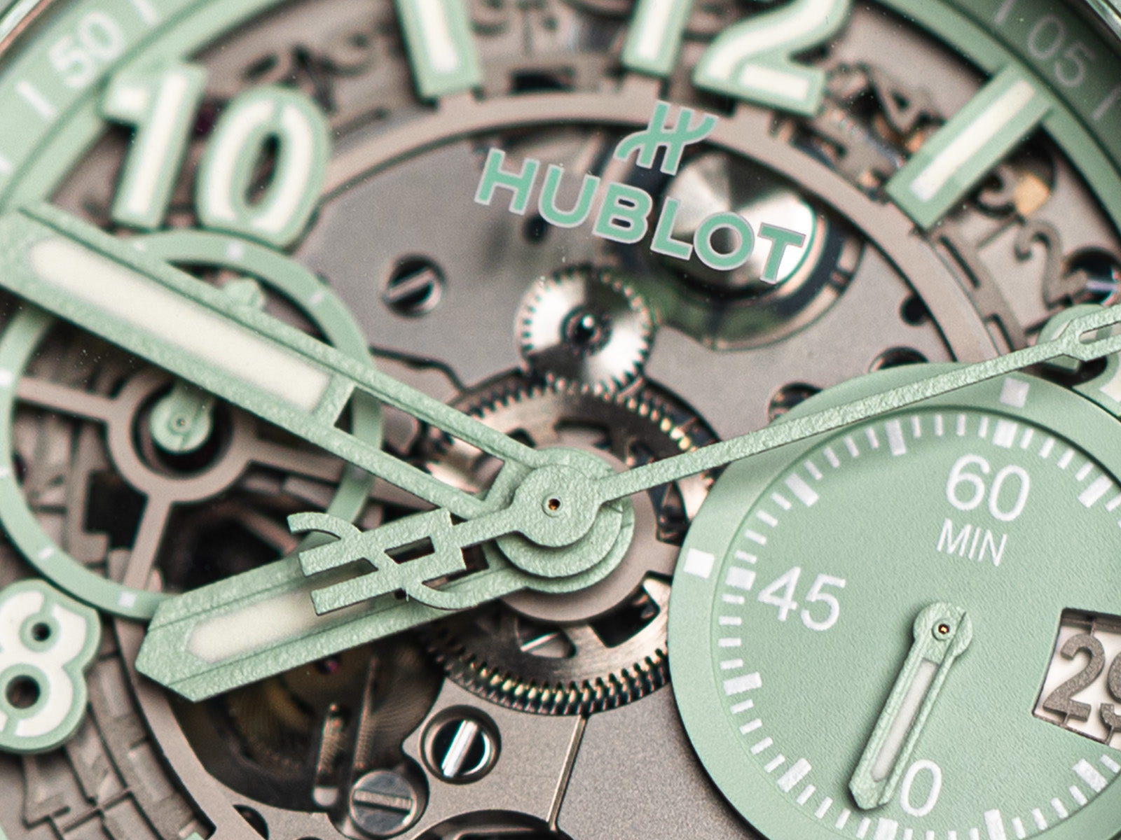 Hublot Big Bang 42 Mint Green