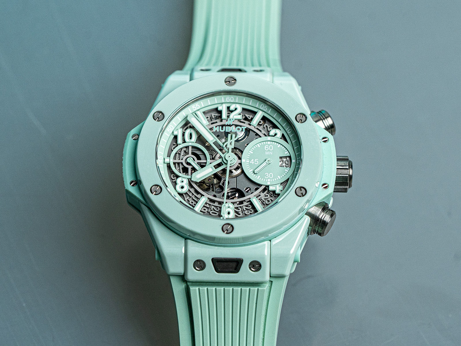 Hublot Big Bang 42 Mint Green