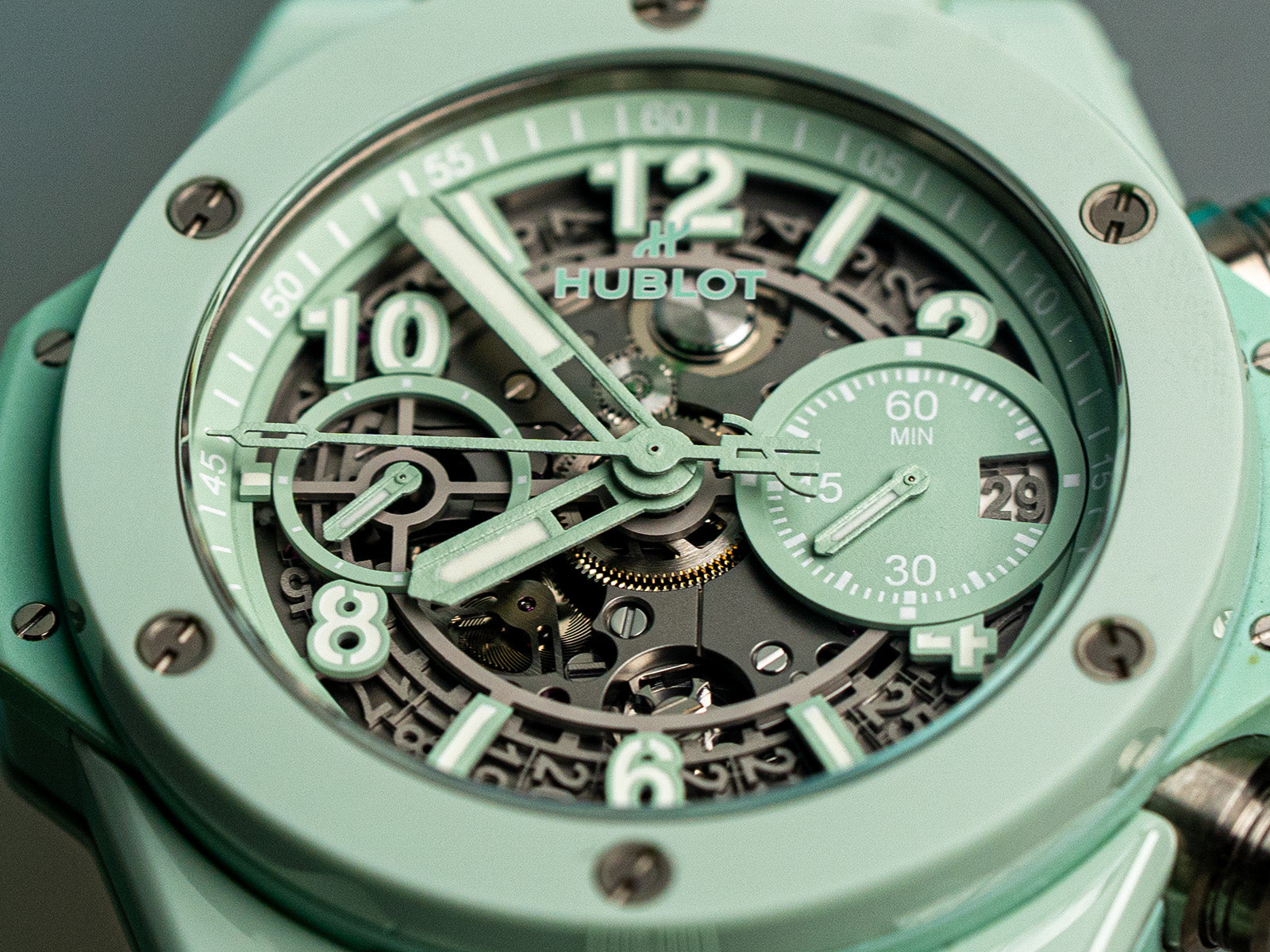 Hublot Big Bang 42 Mint Green
