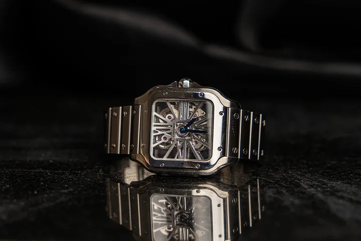 Cartier Santos Skeleton